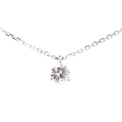 Collier Or Blanc Diamant 