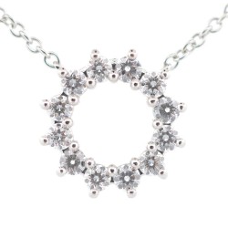 Collier Platine Diamant...