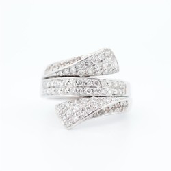 Bague Or Blanc Diamant...