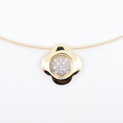 Collier Or Jaune Diamant 