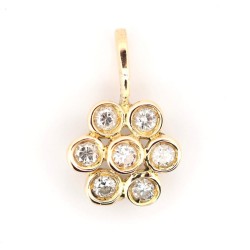 Pendentif Or Jaune Diamant...