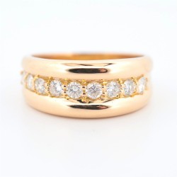 Bague Or Jaune Diamant 