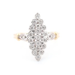 Bague Or Bicolore Diamant :...