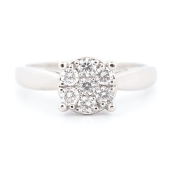 Bague Platine Diamant 