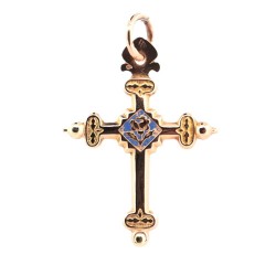 Croix Or Jaune Jeannette