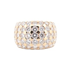 Bague Or Jaune Diamant 