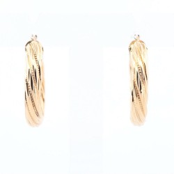 Boucles d'oreilles Or Jaune...