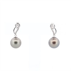 Boucles d'oreilles Or Blanc...