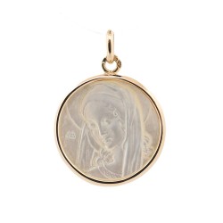 Médaille Or Jaune : Vierge...