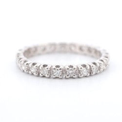 Alliance Or Blanc Diamant...