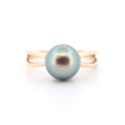 Bague Or Jaune Perle de...
