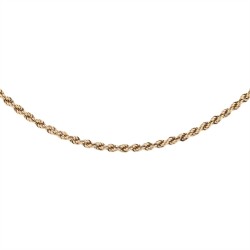 Chaine Or Jaune maille corde