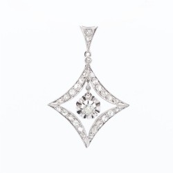 Pendentif Or et Platine...