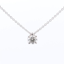 Collier Or Blanc Diamant 