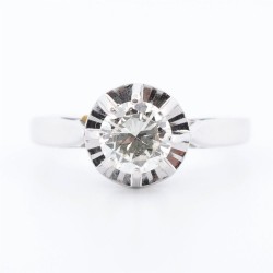 Solitaire Or et Platine...