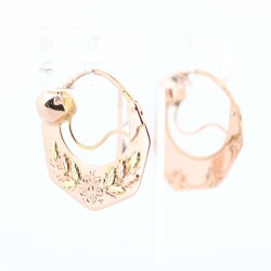 Boucles d'oreilles Or Jaune...