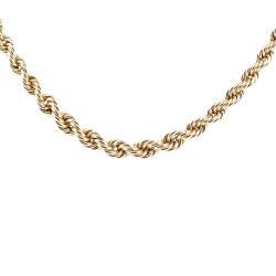 Collier Or Jaune maille...